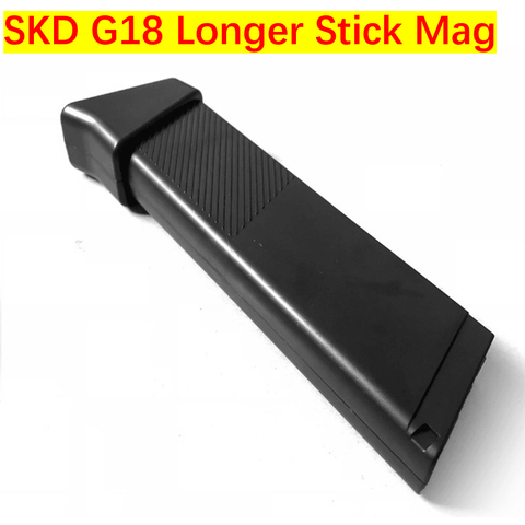 SKD Glock18 Pistol Gel Blaster Long Stick Mag (electric) - iHobby Online